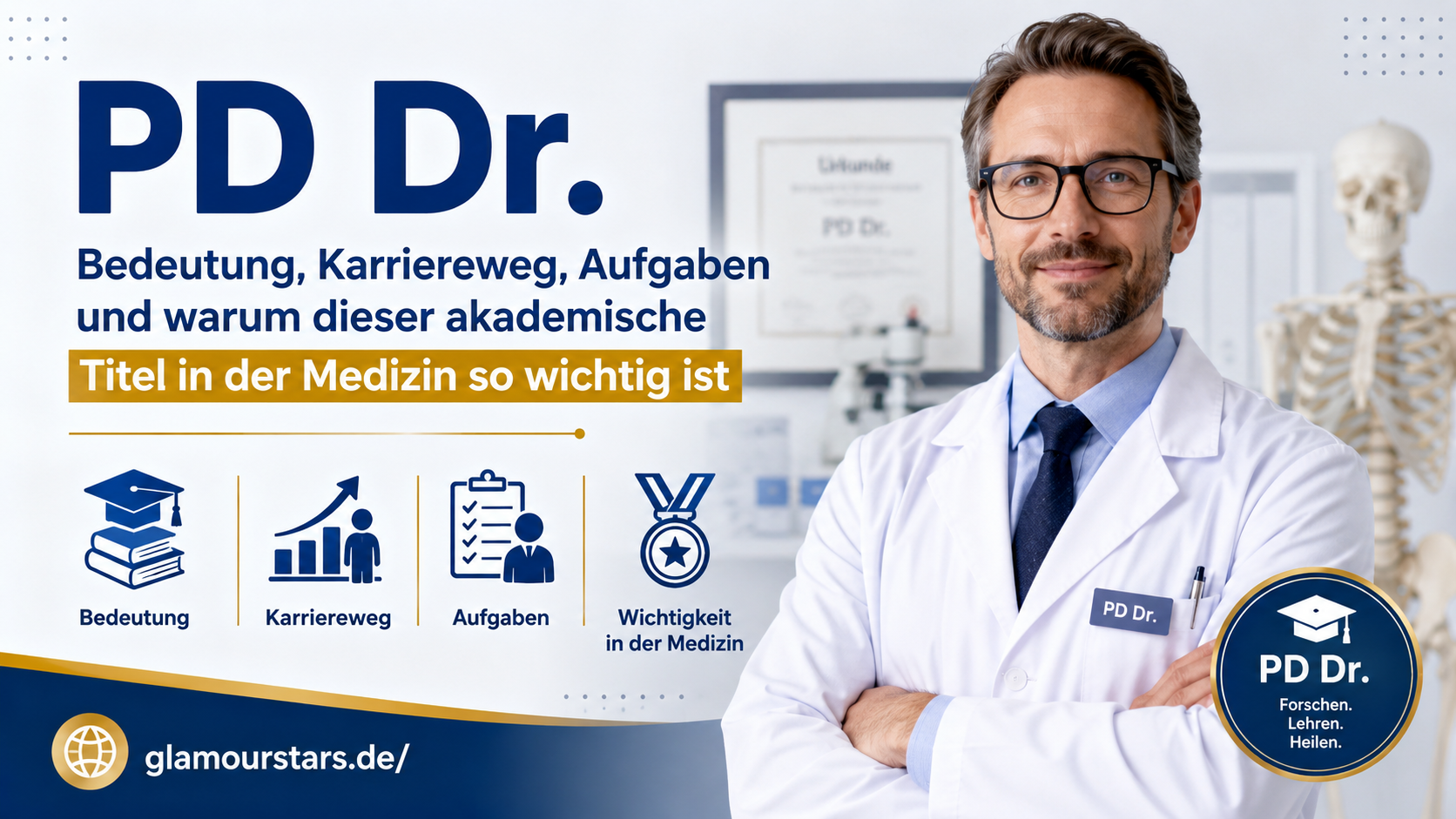 PD Dr. – Bedeutung, Karriereweg, Aufgaben und warum dieser akademische Titel in der Medizin so wichtig ist