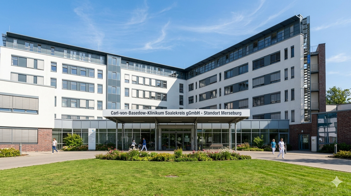 Carl-von-Basedow-Klinikum Saalekreis gGmbH – Standort Merseburg: Moderne Medizin im Herzen von Sachsen-Anhalt